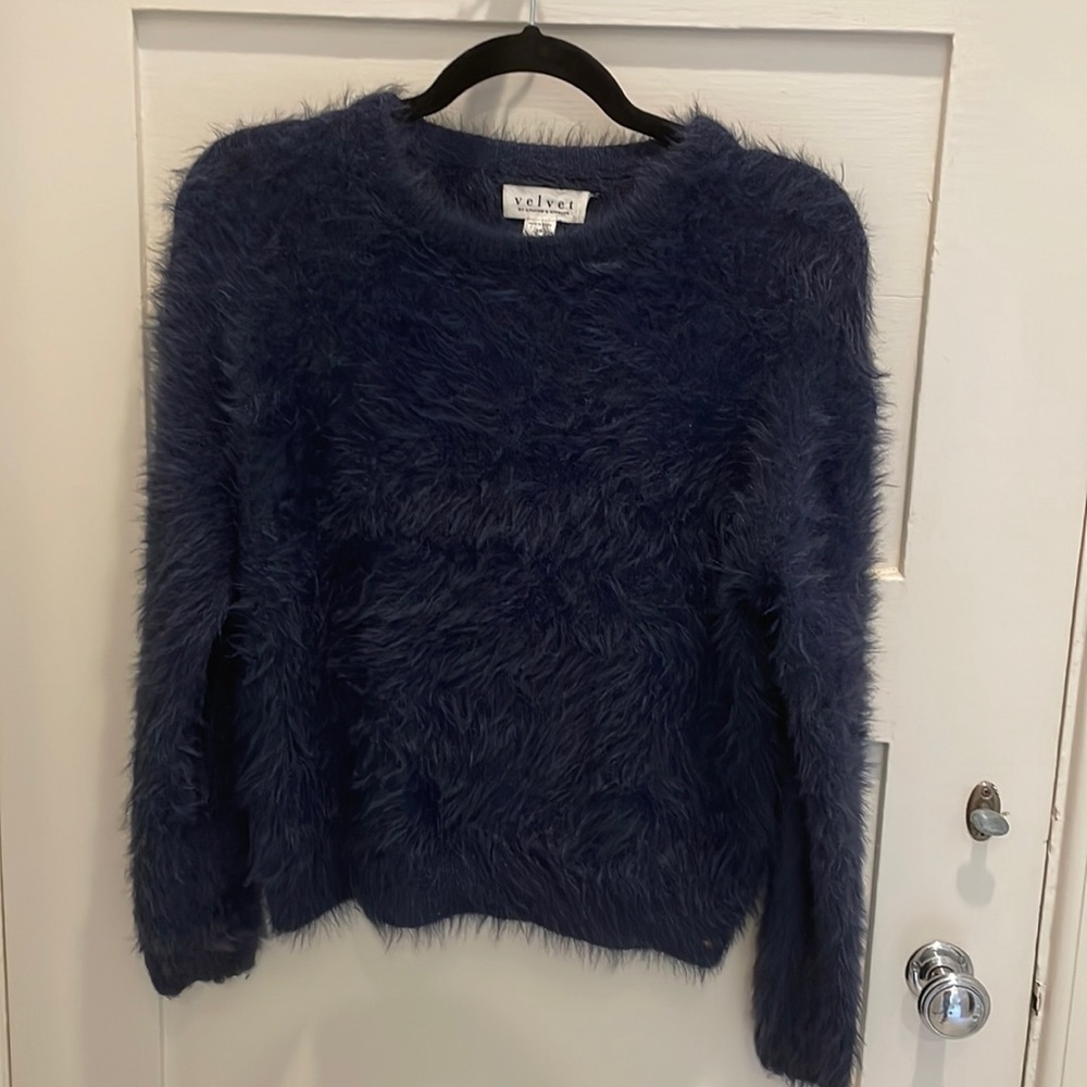 Softest blue sweater